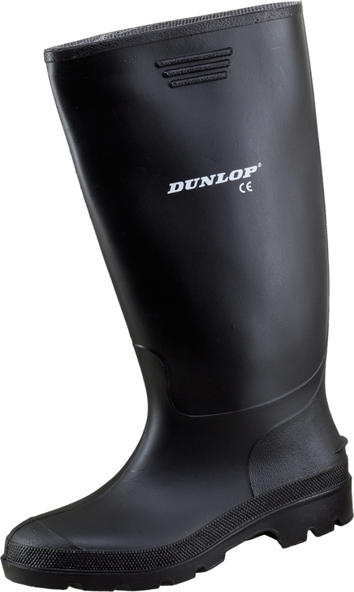 DUNLOP-Footwear, PVC-Arbeits-Gummi-Stiefel, Pricemastor, o. Kappe, lang, (1906), schwarz