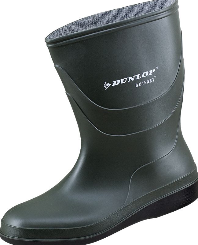 DUNLOP-Footwear, PVC-Desinfektions-Arbeits-Gummi-Stiefel, o. Kappe, (1821), grn