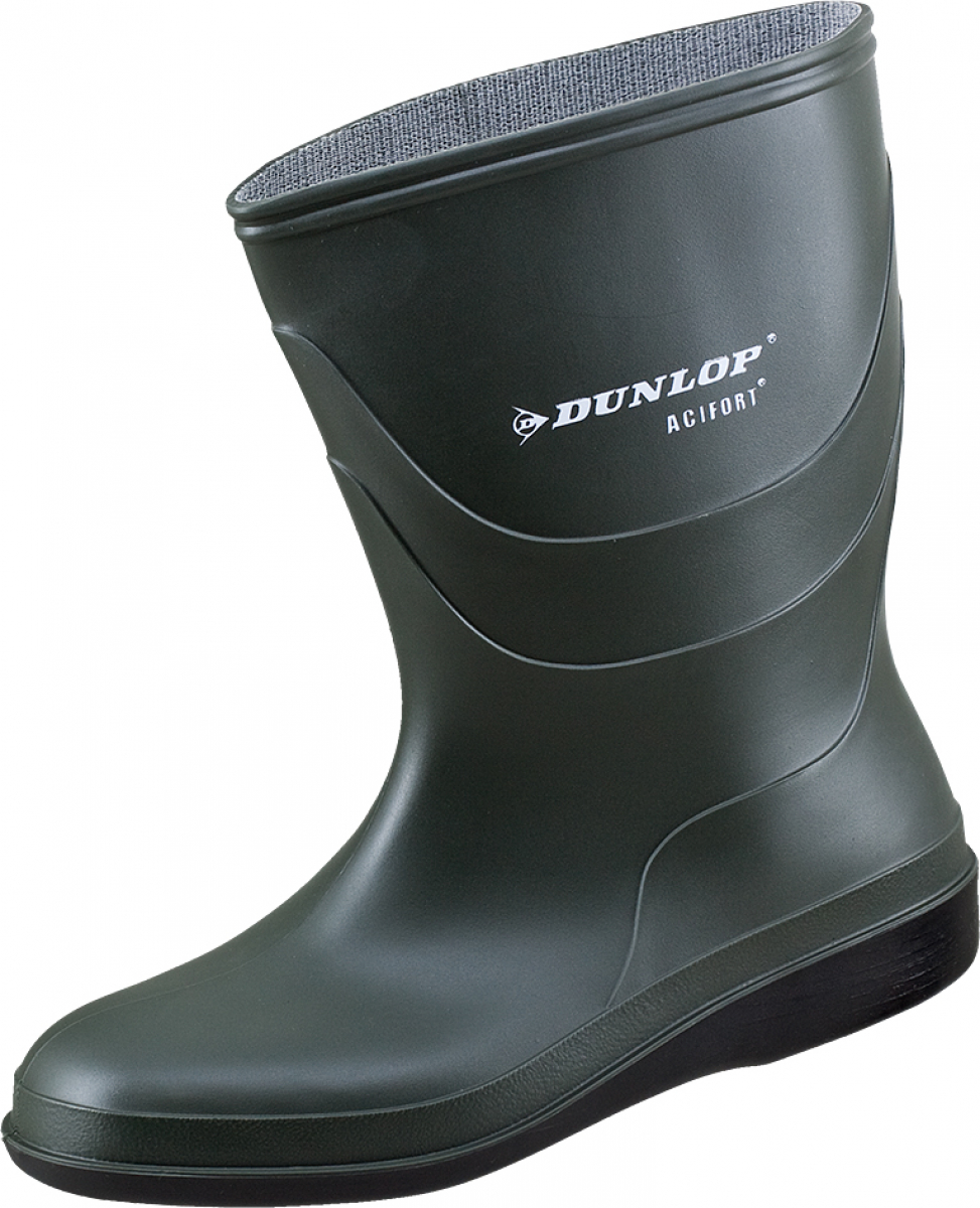 DUNLOP-Footwear, PVC-Desinfektions-Arbeits-Gummi-Stiefel, o. Kappe, (1821), grün
