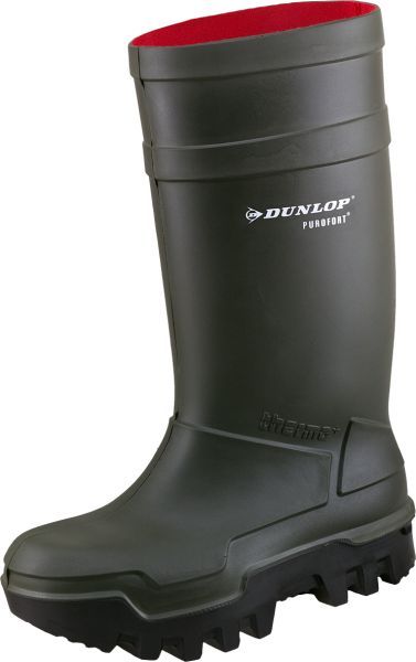 DUNLOP-Footwear, S5-PU-Thermo-Arbeits-Sicherheits-Gummi-Stiefel, Thermo+, (45588), grn