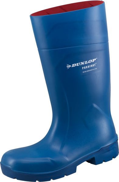 DUNLOP-Footwear, S4-PU-Arbeits-Sicherheits-Gummi-Stiefel, Purofort MultiGrip Safety, (44506), blau