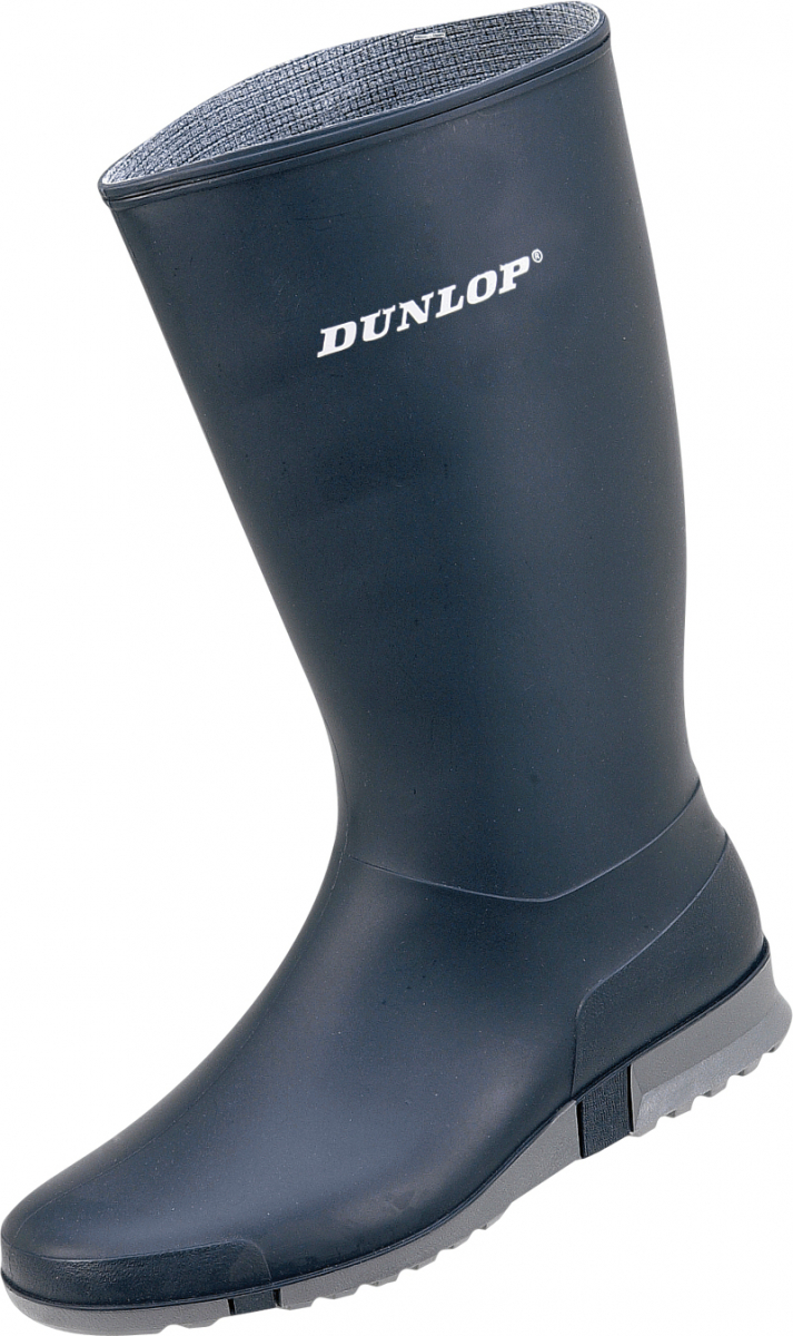 DUNLOP-Footwear, PVC-Arbeits-Gummi-Stiefel, Sport, o. Kappe, (1612), blau