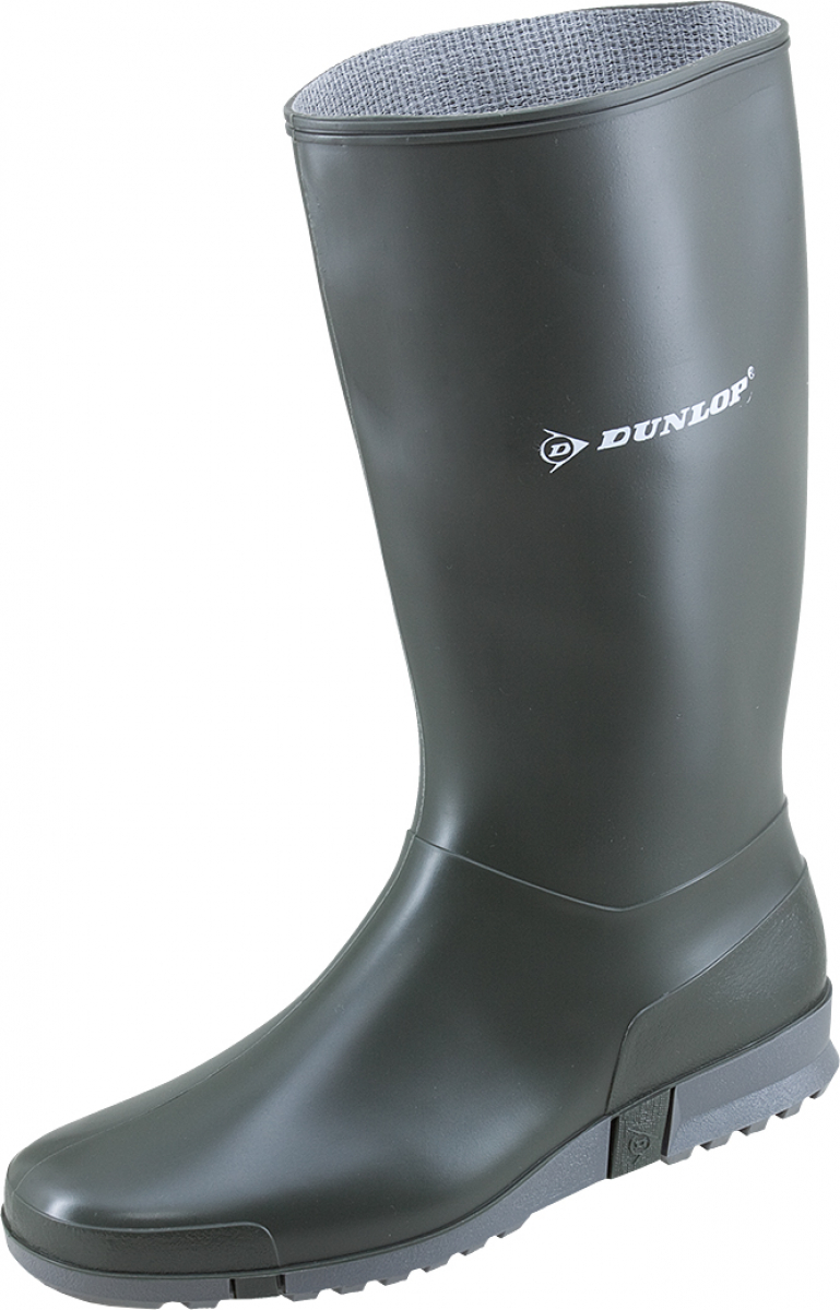 DUNLOP-Footwear, PVC-Arbeits-Gummi-Stiefel, Sport, o. Kappe, (1614), grün
