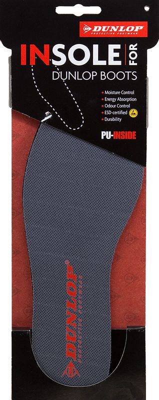 DUNLOP-Footwear, PU-Einlegesohle `Basic`, (71812), grau