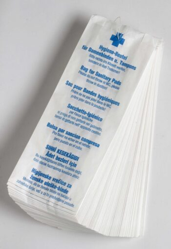 HYGIENEBEUTEL aus Papier, Karton á 10 x 100 Stück