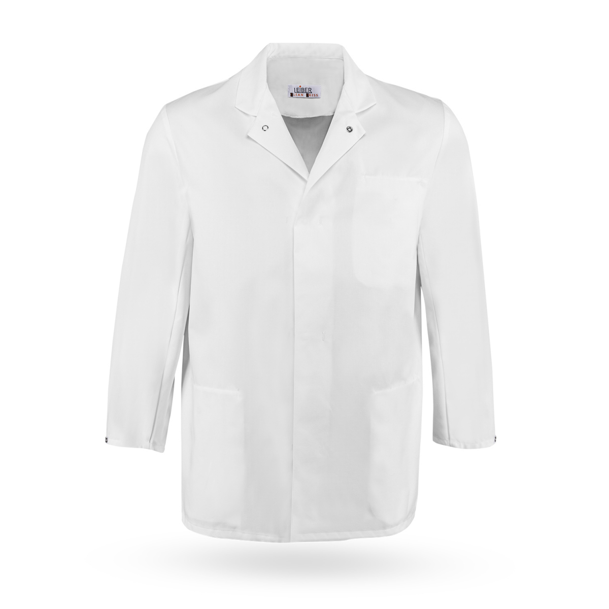 LEIBER-Jacke Unisex, ca. 245g/m², weiß