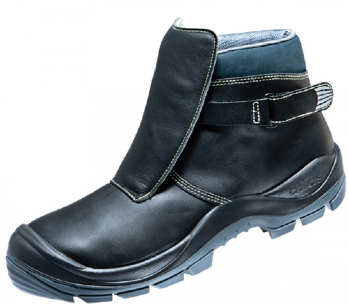 ATLAS-S3 HI-Sicherheitshochschuhe, Duo Soft 765 HI, Weite: 12, schwarz