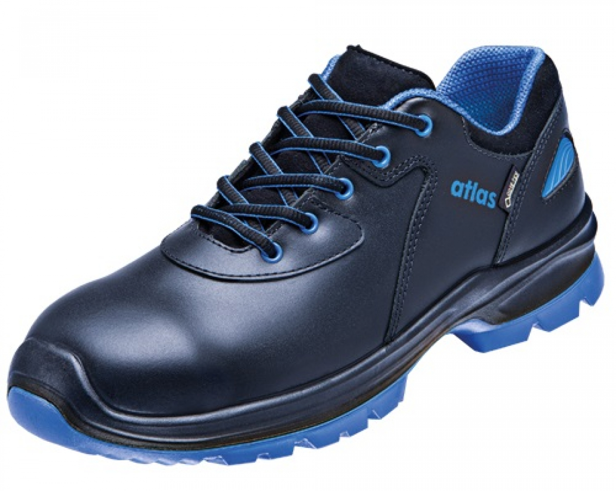 ATLAS-S3 Sicherheitshalbschuhe, GTX 563 Gore-Tex, Weite: 12, schwarz