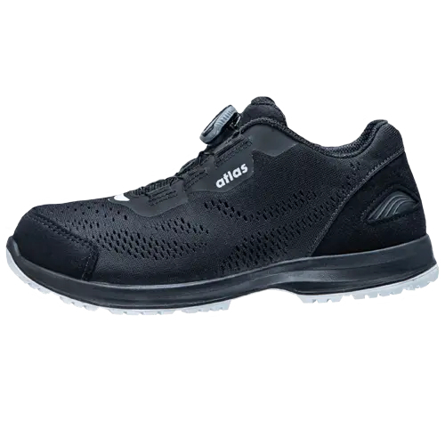 ATLAS-S1P-Sicherheitshalbschuhe, RUNNER 955 XP, BOA ESD, schwarz