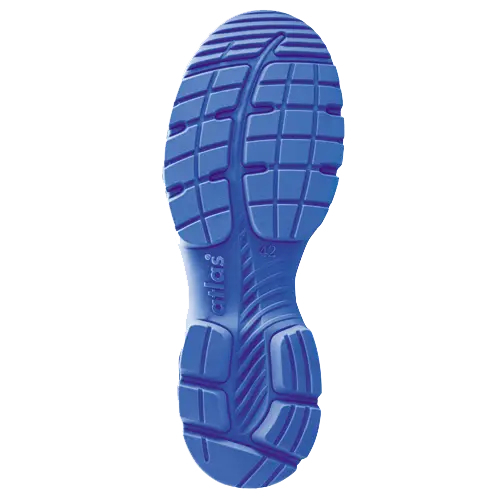 ATLAS-S1P-Sicherheitssandalen, SL 465 blue, ESD, Weite 12, schwarz/blau