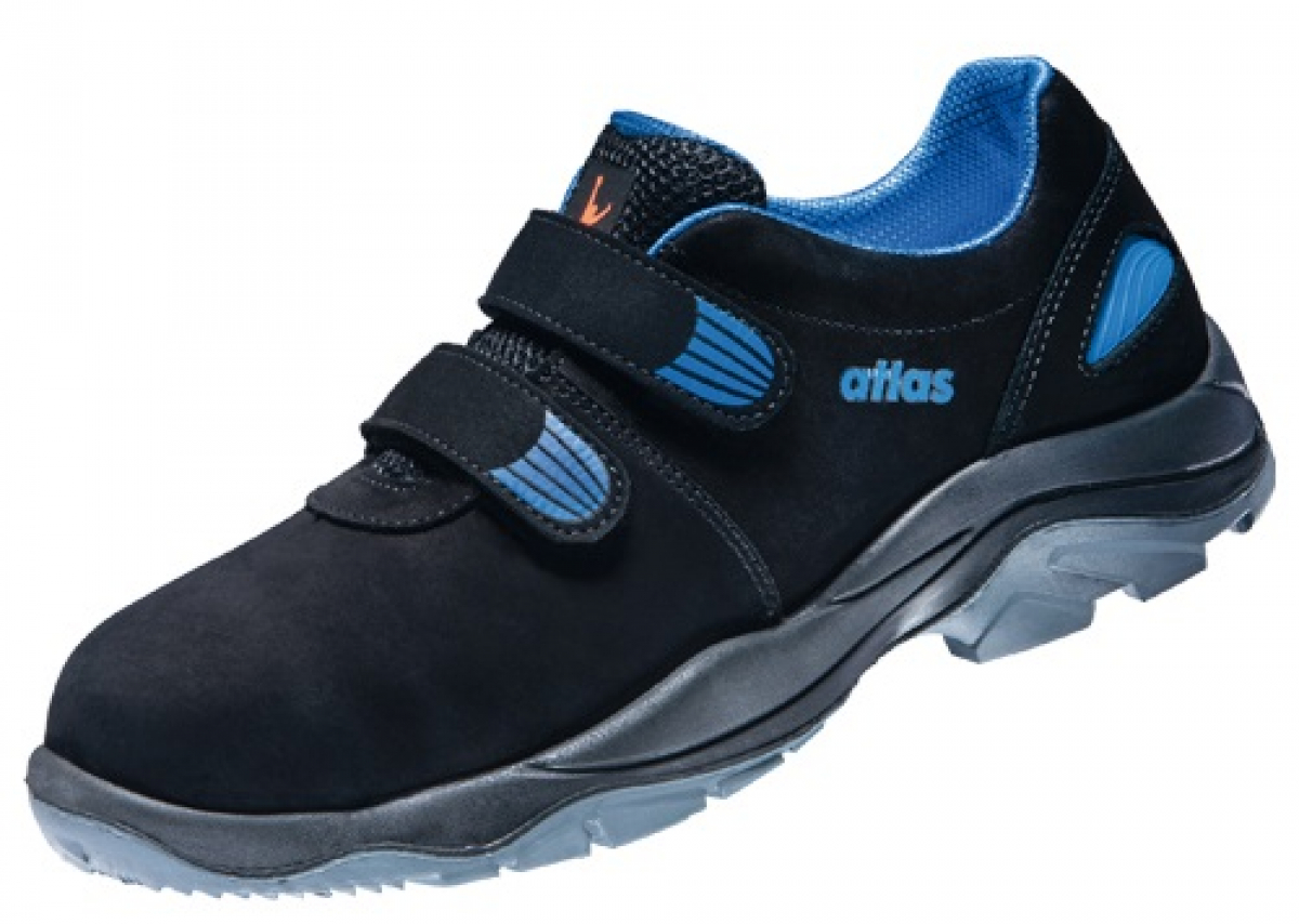 ATLAS-S2-Sicherheitshalbschuhe, TX 40, schwarz/blau