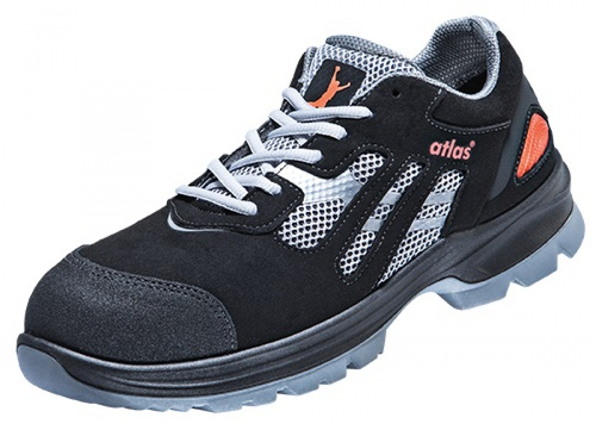 ATLAS-S1P Sicherheitshalbschuhe, FLASH 2005 XP, Weite: 12, ESD, schwarz