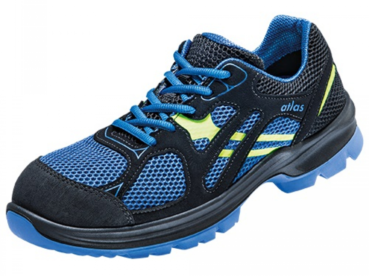 ATLAS-S1P Sicherheitshalbschuhe, FLASH 4005 XP, ESD, schwarz/blau