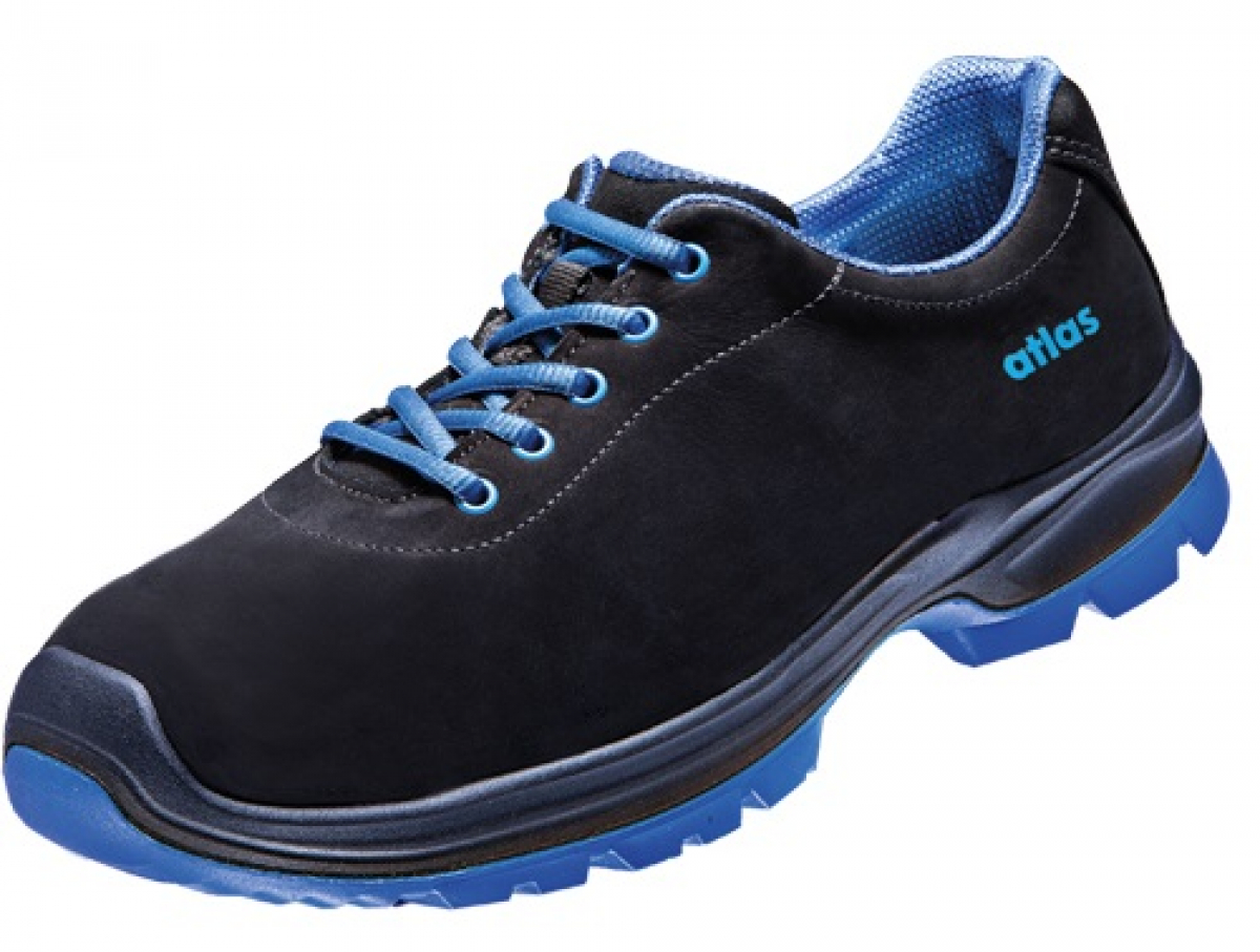 ATLAS-S2-Sicherheitshalbschuhe, SL 60 blue, ESD, schwarz/blau