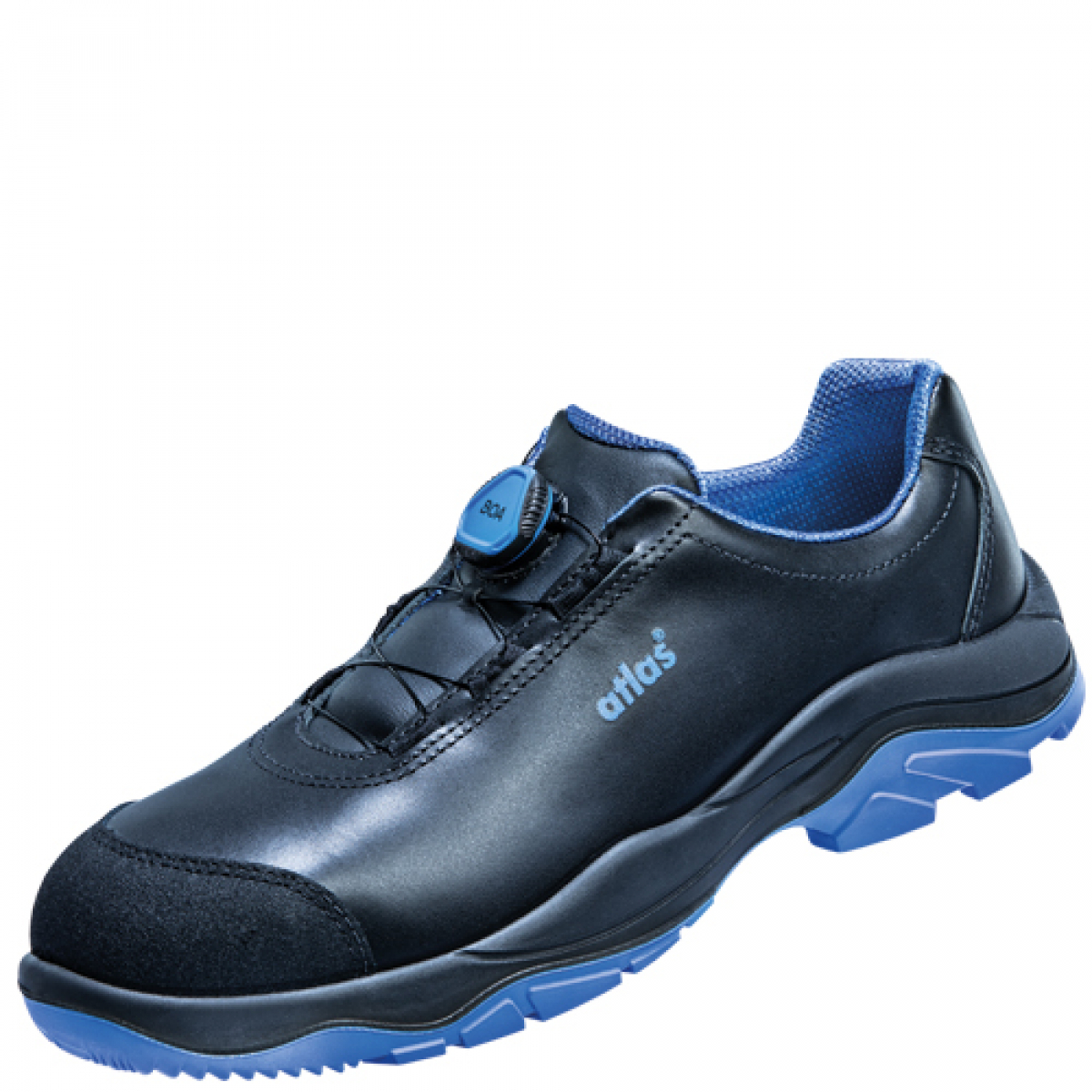 ATLAS-S3-Sicherheitshalbschuhe, SL 9645 XP Boa, ESD, Weite 12, schwarz/blau