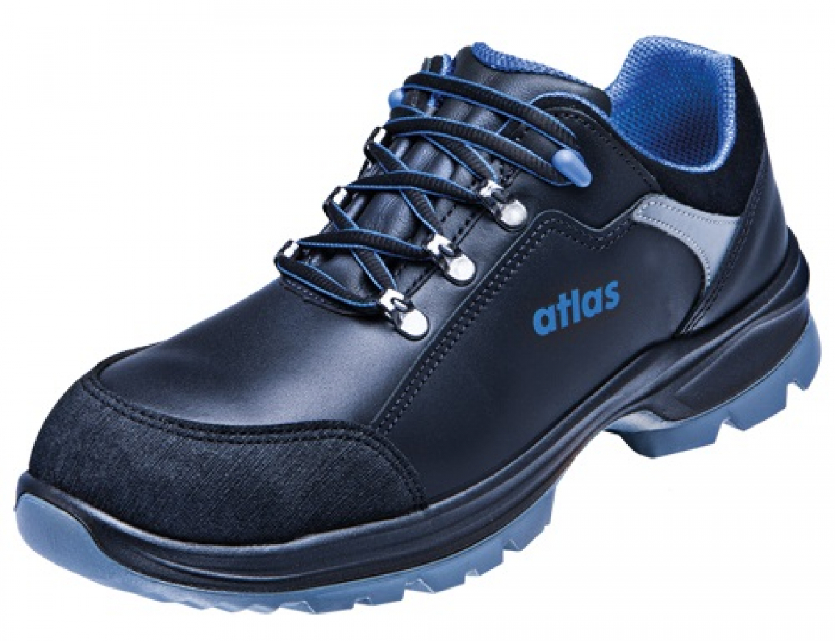 ATLAS-S2-Sicherheitshalbschuhe, TX 460, Weite 12, schwarz