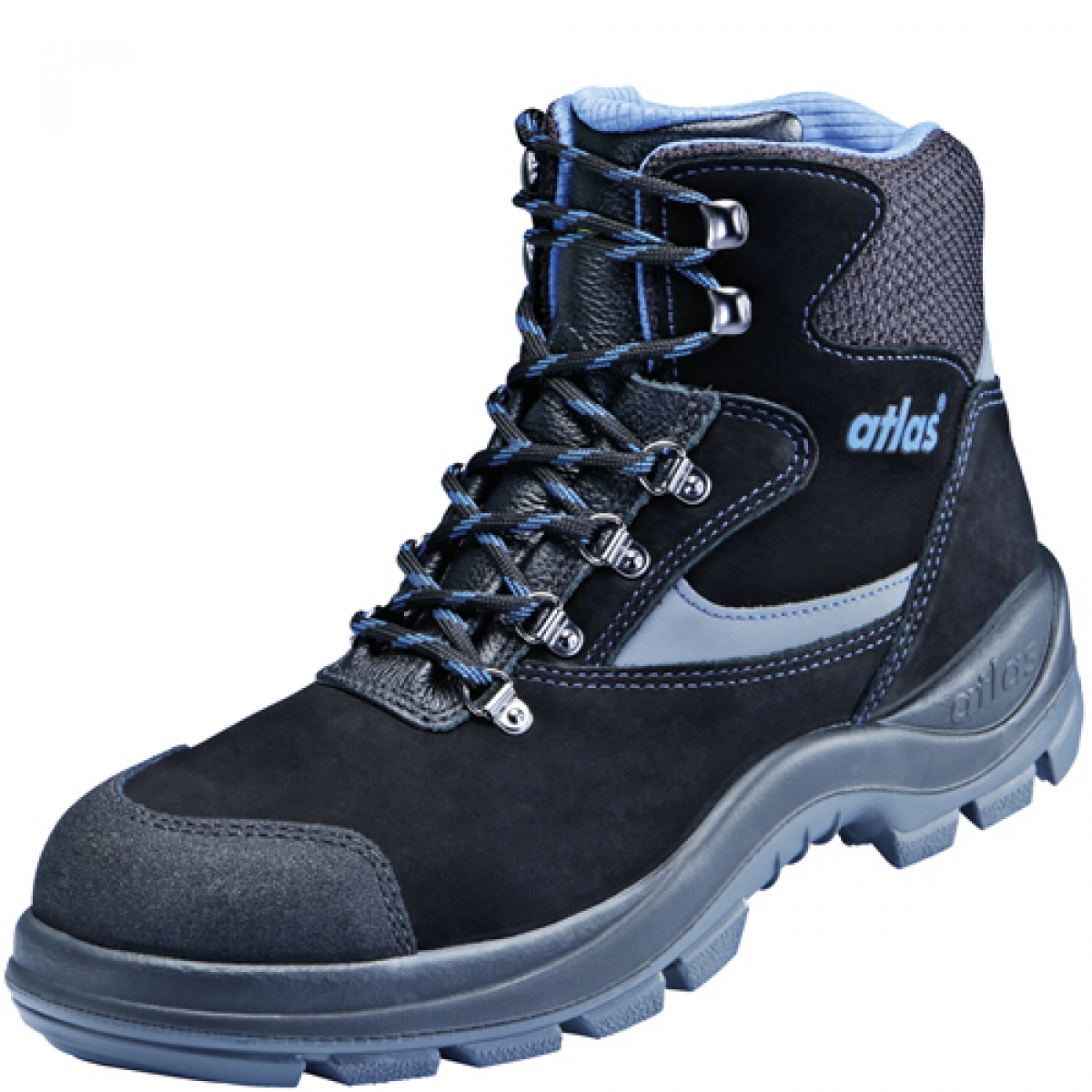 ATLAS-S3-Sicherheitshochschuhe, Ergo-Med 735 XP, ESD, Weite 12, schwarz