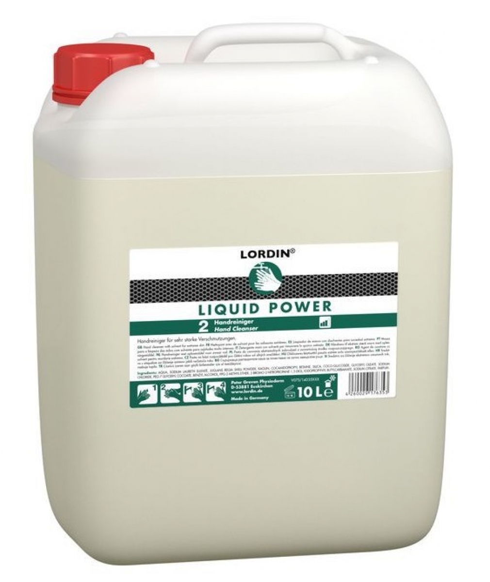 GREVEN-Hygiene, HAUTREINIGUNG, `Lordin Liquid Power`, 10 Liter Kanister