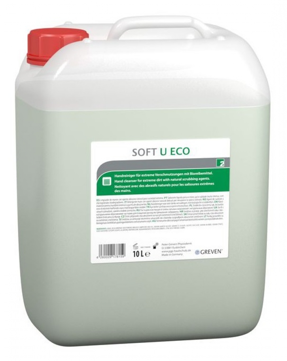 GREVEN-Hygiene, HAUTREINIGUNG, `GREVEN-Hygiene, Soft U eco, 10 Liter Kanister