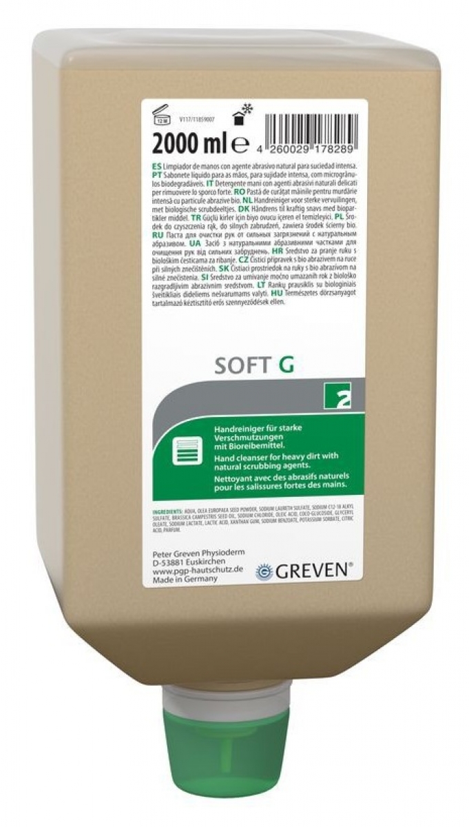 GREVEN-Hygiene, Reinigungslotion, `GREVEN-Hygiene, Soft G`, 2000 ml