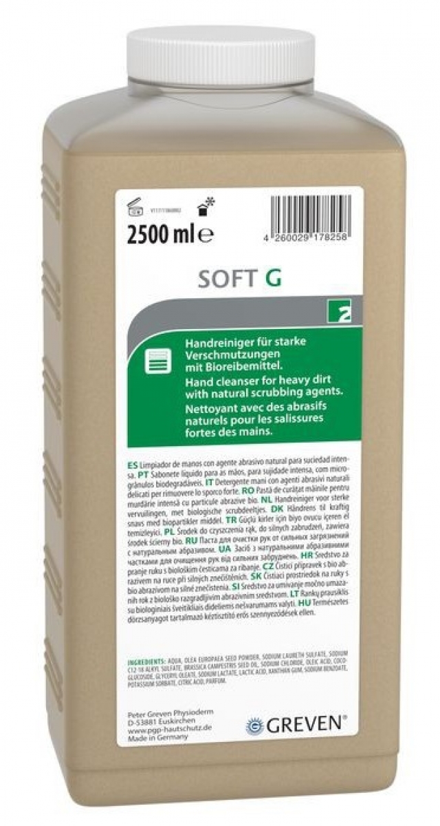 GREVEN-Hygiene, HAUTREINIGUNG, `GREVEN-Hygiene, Soft G, 2500 ml Hartflasche