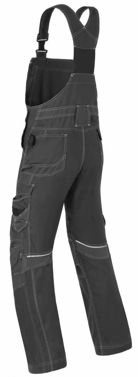 HAVEP-Latzhose, 260 g/m², kohlengrau