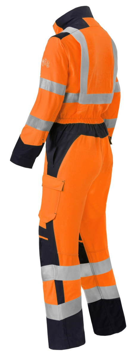 HAVEP-Overall, 300 g/m, leuchtorange/marine