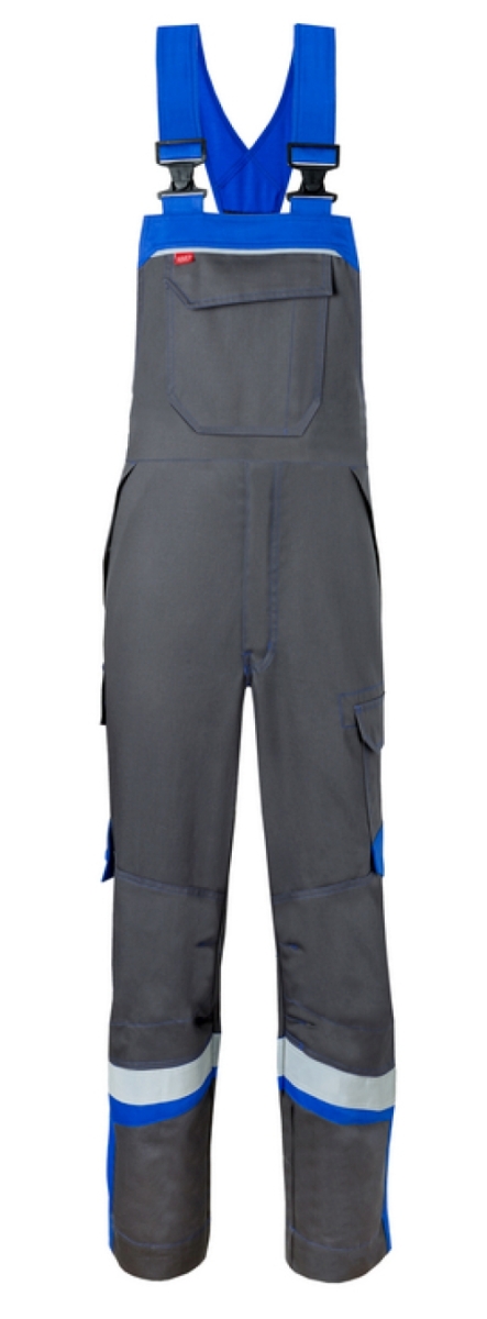 HAVEP-5safety Image +, Schweißer-Latzhose, Reflexstreifen, kornblau/marine