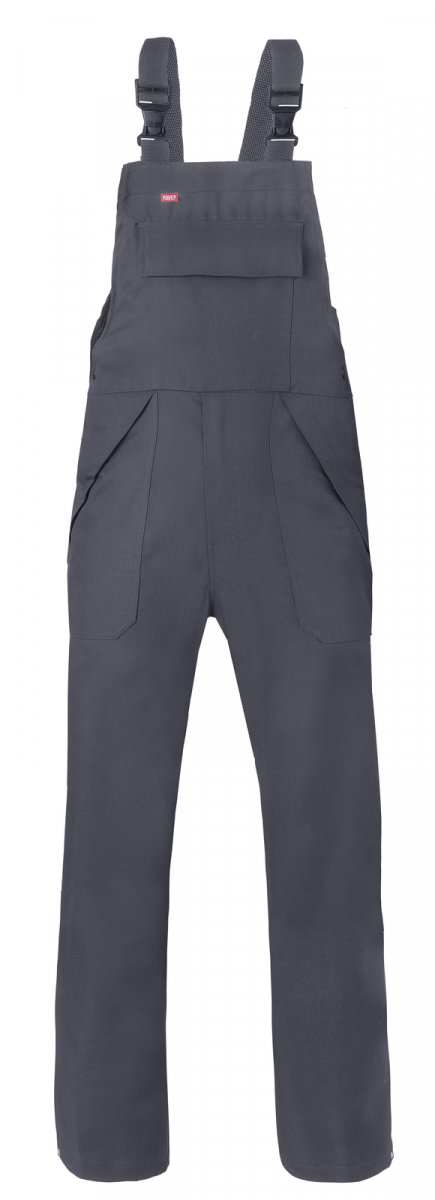 HAVEP-Schweißer-Latzhose, 360 g/m², kohlengrau