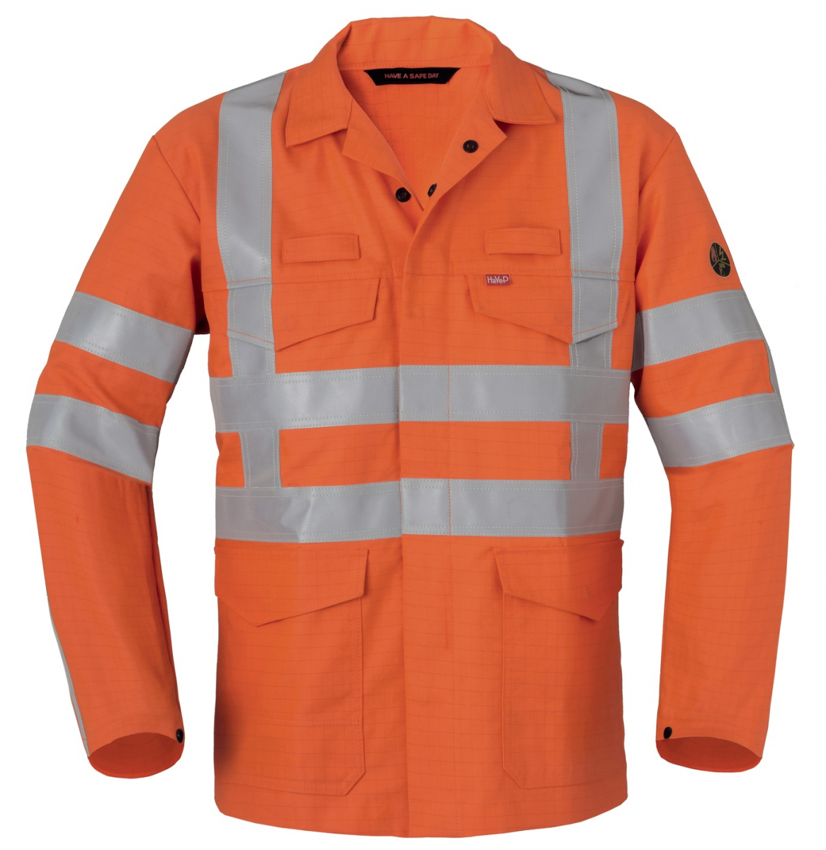 HAVEP-Warnschutz-Langjacke, 320 g/m, fluor-orange