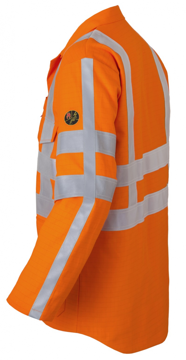 HAVEP-Warnschutz-Langjacke, 320 g/m², fluor-orange