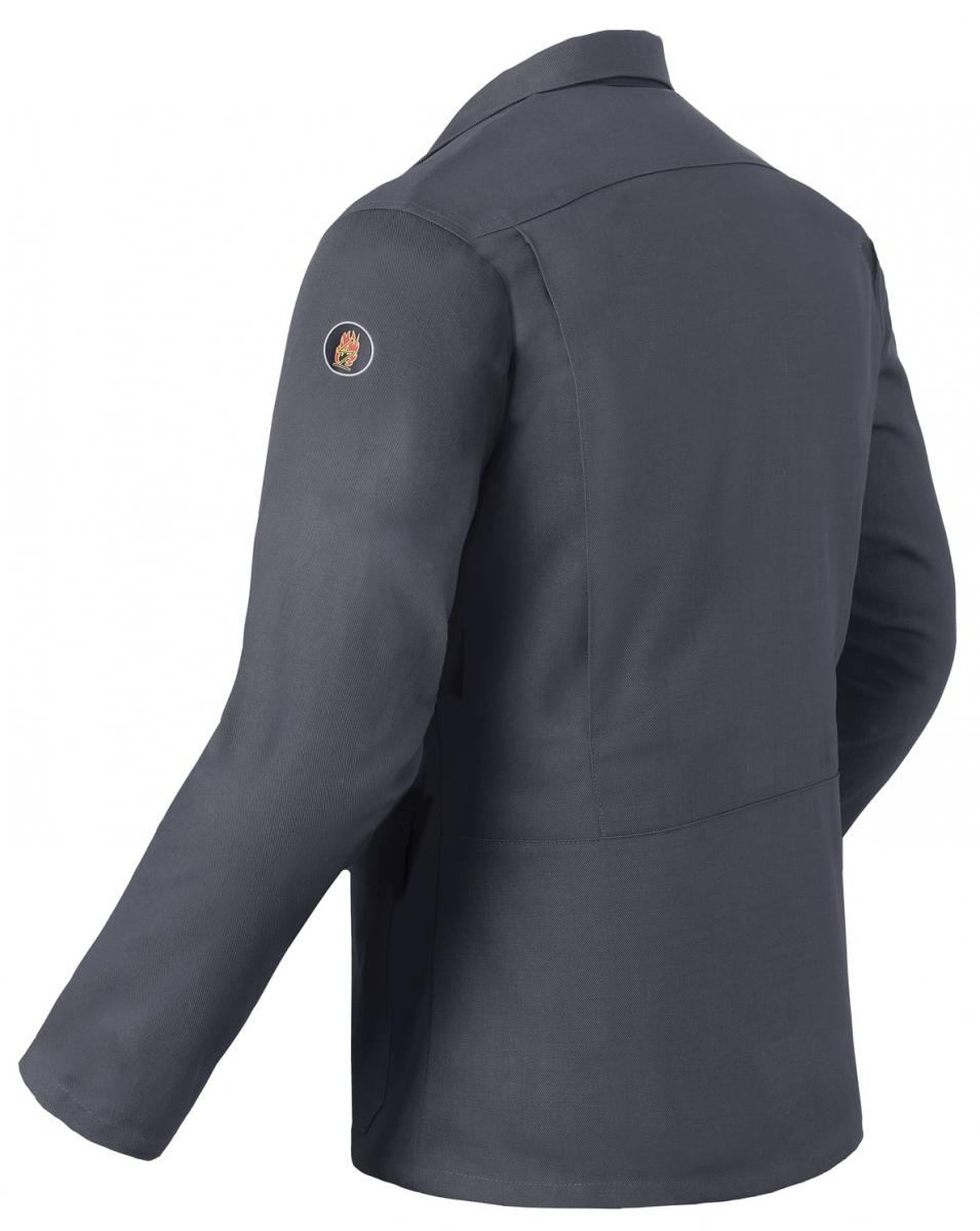 HAVEP-Schweißer-Langjacke, 360 g/m², kohlengrau