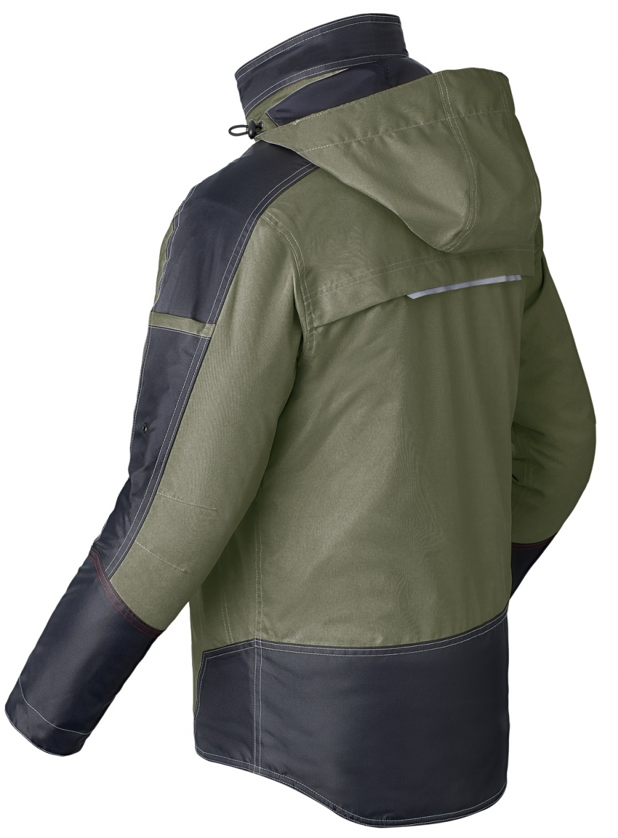 HAVEP-Parka, 195 g/m², waldgrün/kohlengrau