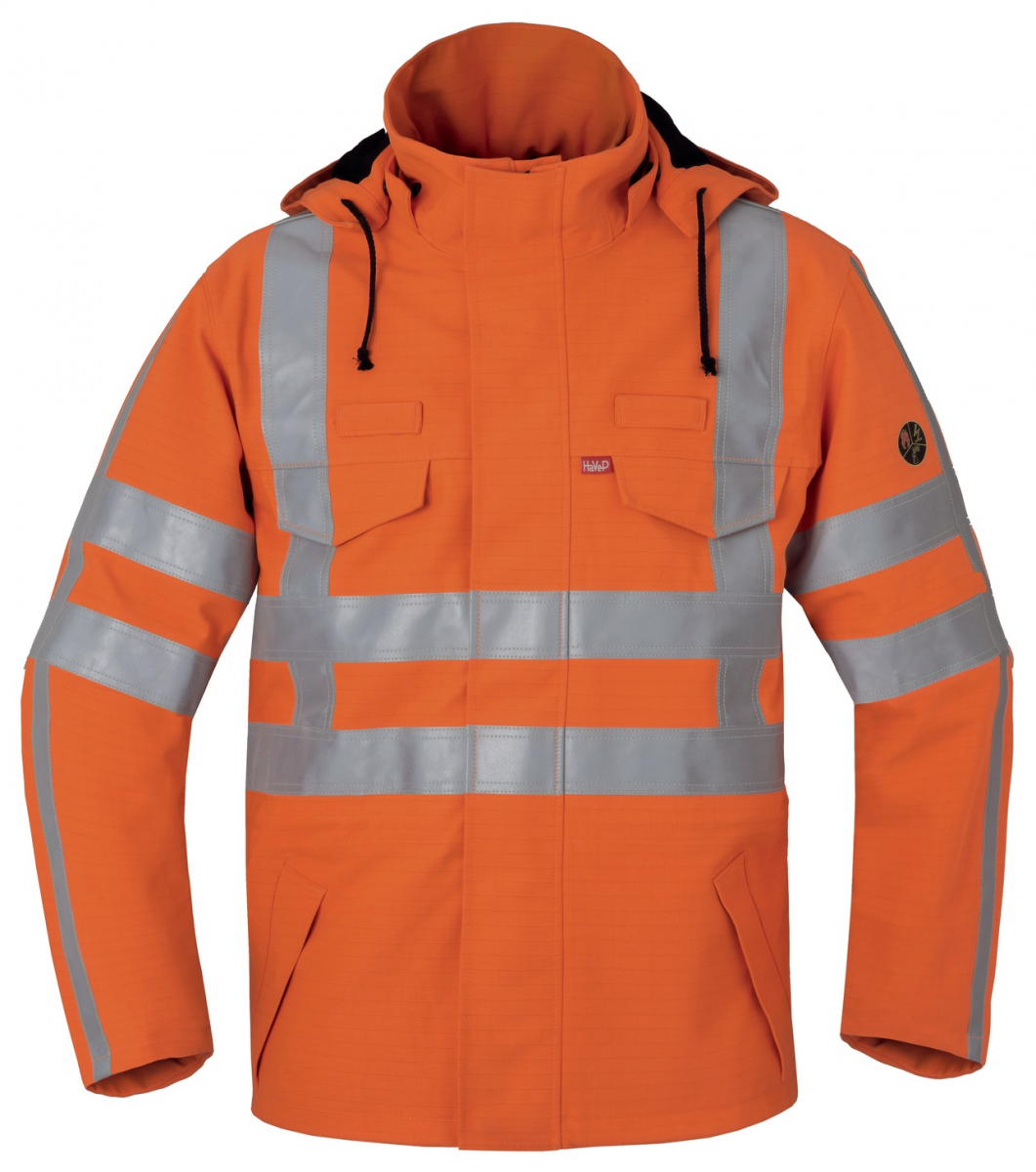 HAVEP-Warnschutz-Parka, 395 g/m, fluor-orange