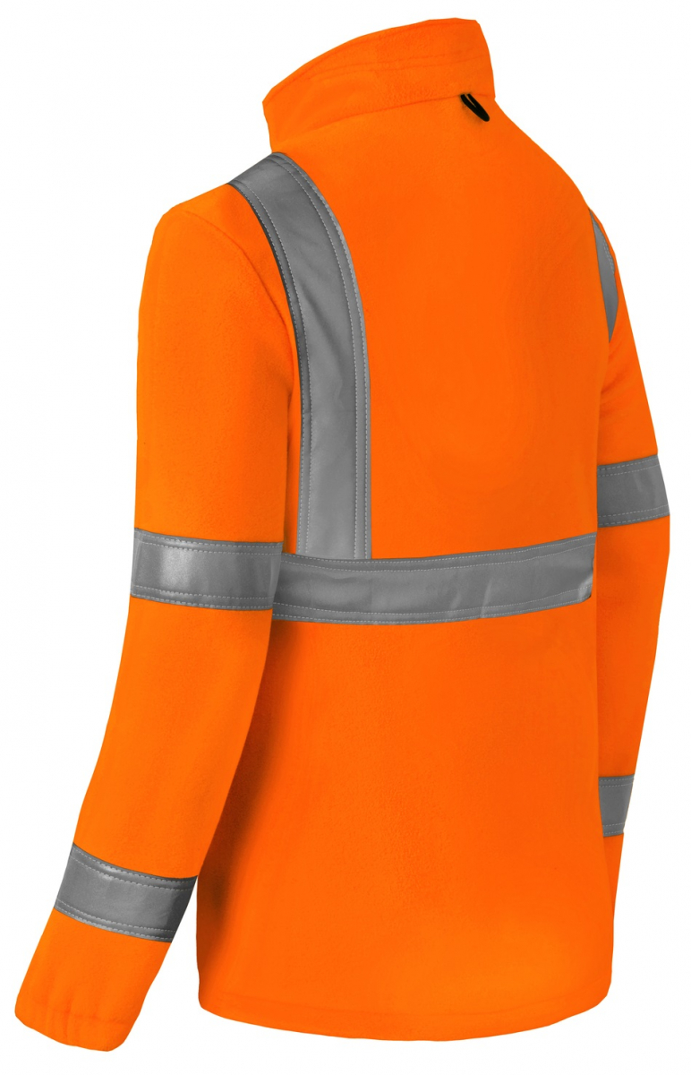 HAVEP-Warnschutz-Fleecejacke, 235 g/m², leuchtorange