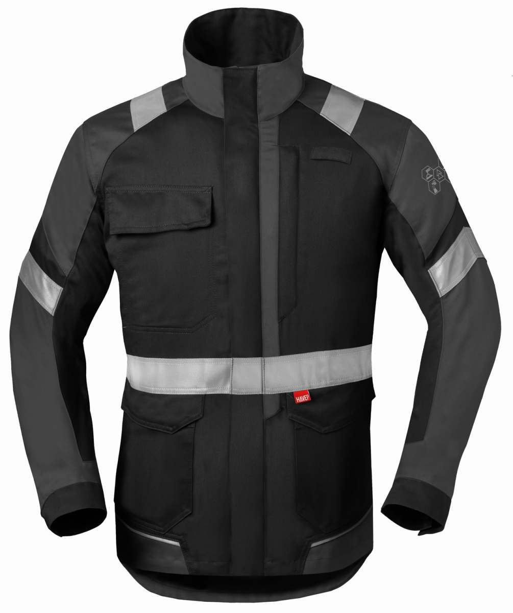 HAVEP-Schweier-Langjacke, 5safety Image +, schwarz/charcoal