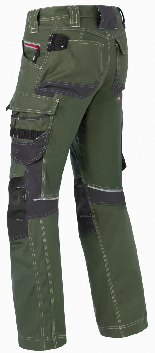 HAVEP-Bundhose, 320 g/m², waldgrün/kohlengrau