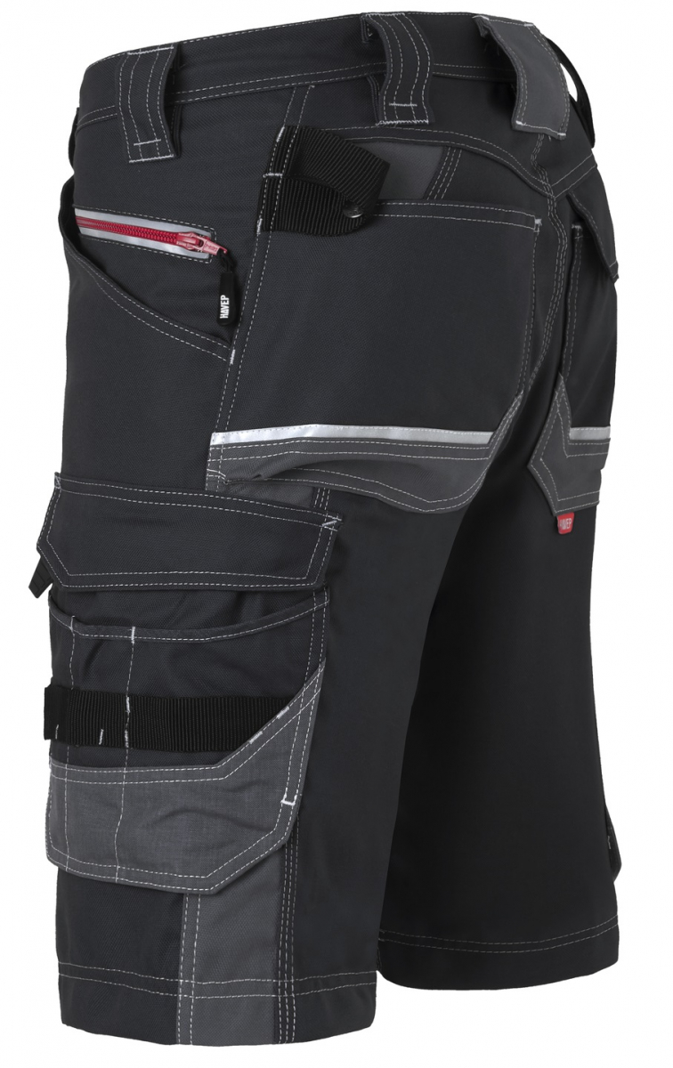 HAVEP-Bermuda, 260 g/m², schwarz/kohlengrau