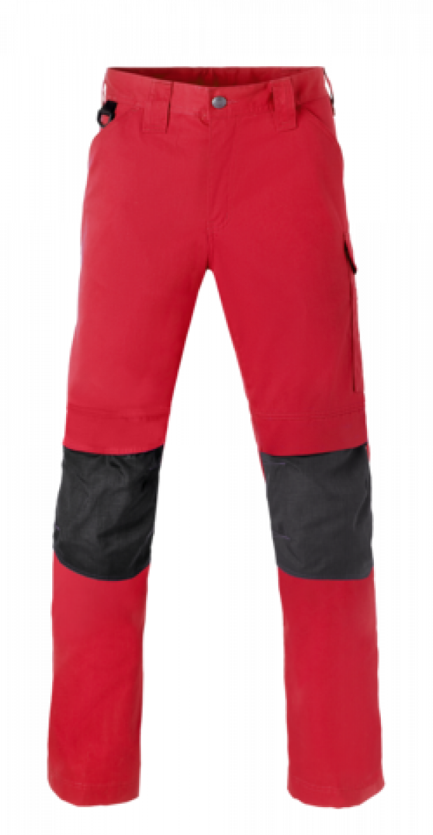 HAVEP-Shift, Bundhose mit Knietaschen, rot/kohlengrau