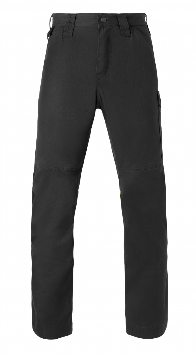 HAVEP-Shift, Bundhose mit Knietaschen, kohlengrau/leuchtgelb