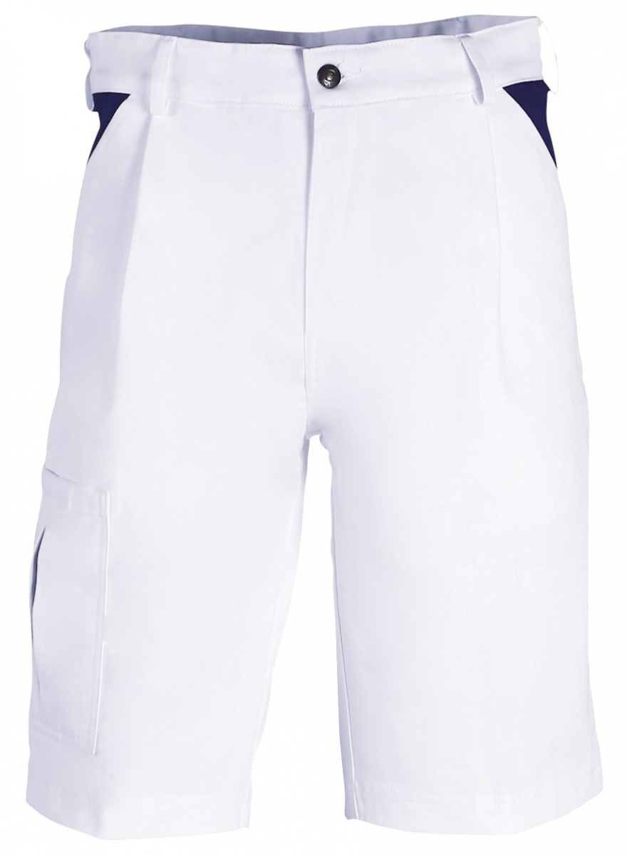 HAVEP-Bermuda, 285 g/m², weiß/kornblau/marine