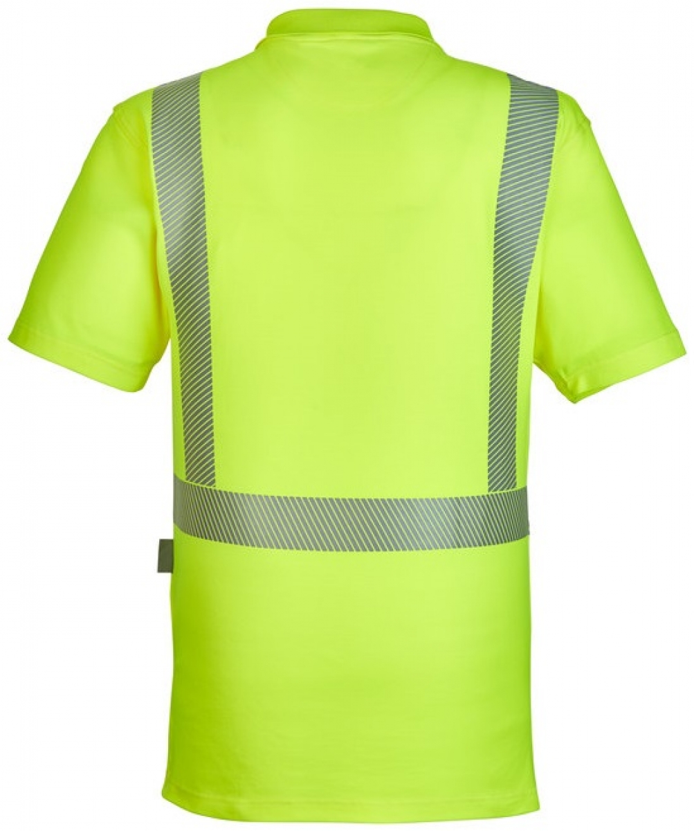 WATEX-Warnschutz, Polo-Shirt, 185g/m leuchtgelb