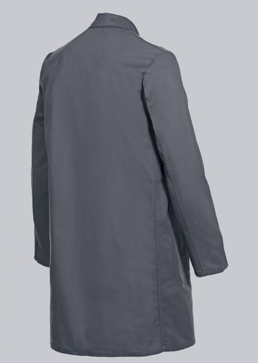 BP-Workwear, Arbeits-Berufs-Mantel, Kittel, dunkelgrau