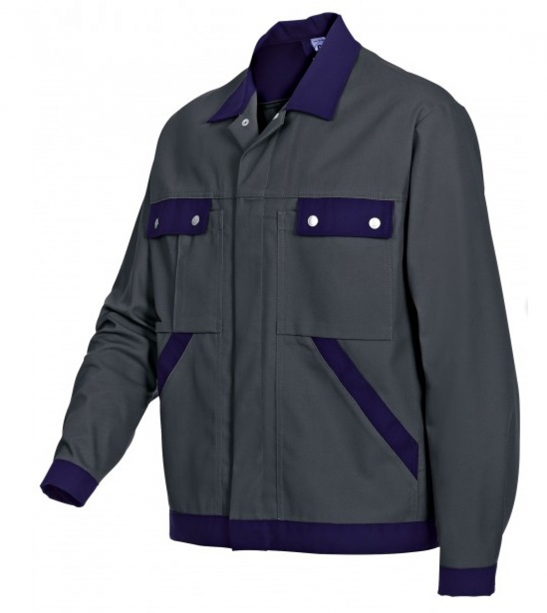 BP-Workwear, Arbeits-Berufs-Bund-Jacke, Blouson Cotton Plus, dunkelgrau/dunkelblau