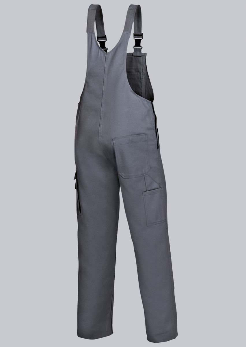 BP-Workwear, Arbeits-Berufs-Latz-Hose, dunkelgrau