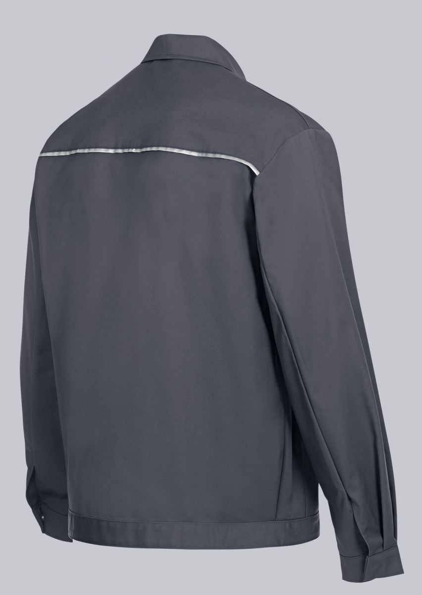 BP-Workwear, Arbeits-Berufs-Bund-Jacke, Herrenblouson dunkelgrau