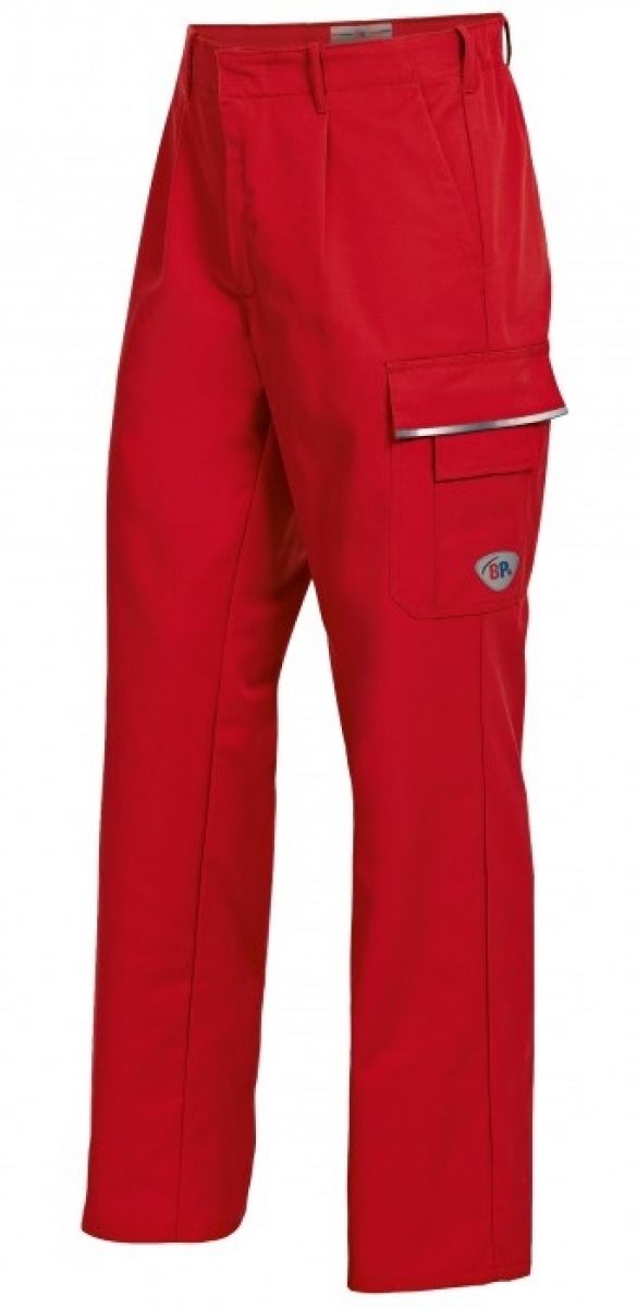 BP-Workwear, Arbeits-Berufs-Bund-Hose, rot
