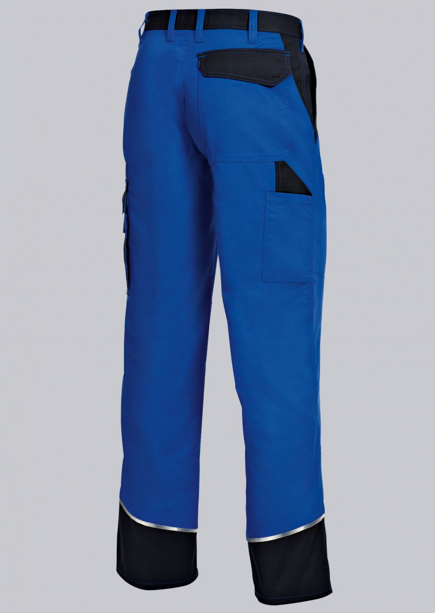 BP-Workwear, Arbeits-Berufs-Bund-Hose, königsblau/schwarz