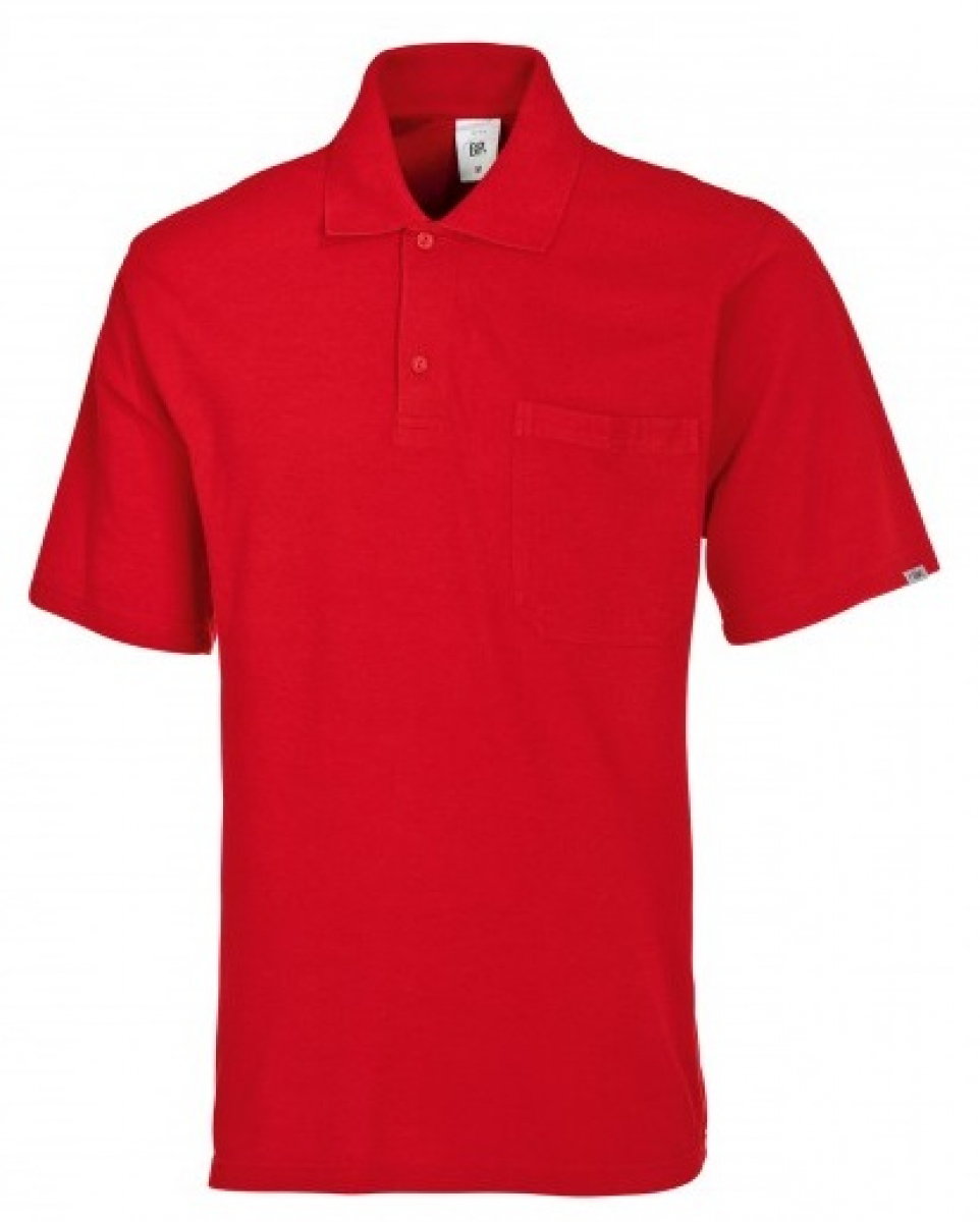 BP-Worker-Shirts, Poloshirt fr Sie & Ihn, ca. 220g/m, rot