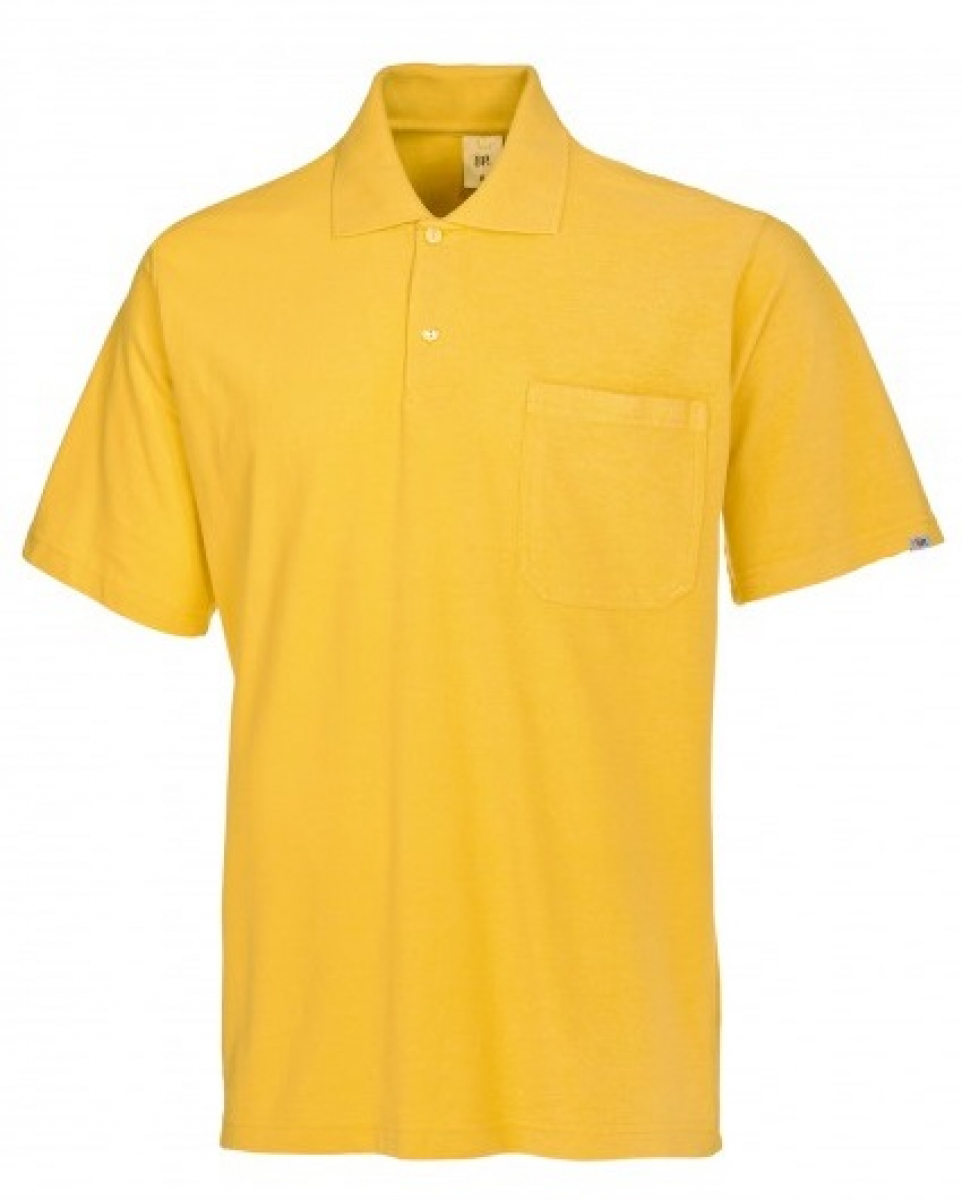 BP-Worker-Shirts, Poloshirt für Sie & Ihn, ca. 220g/m², gelb